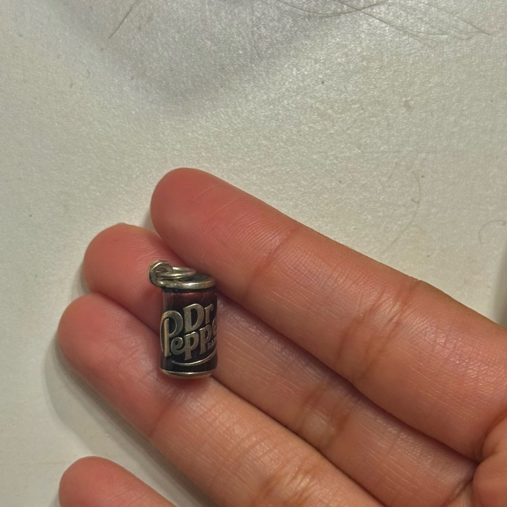Dr Pepper Can Charm Pendant